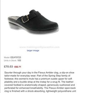 Flexus by spring step “amber” clogs